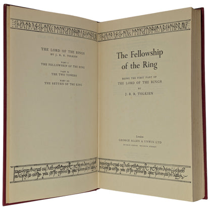 The Lord of the Rings Trilogy: The Fellowship of the Ring, The Two Towers, The Return of the King (Copy)
