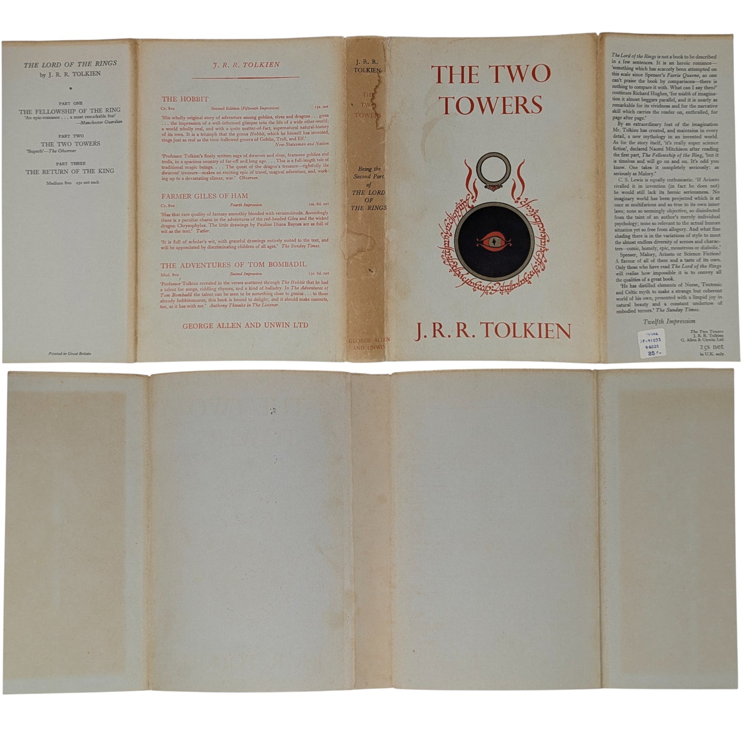 The Lord of the Rings Trilogy: The Fellowship of the Ring, The Two Towers, The Return of the King (Copy)