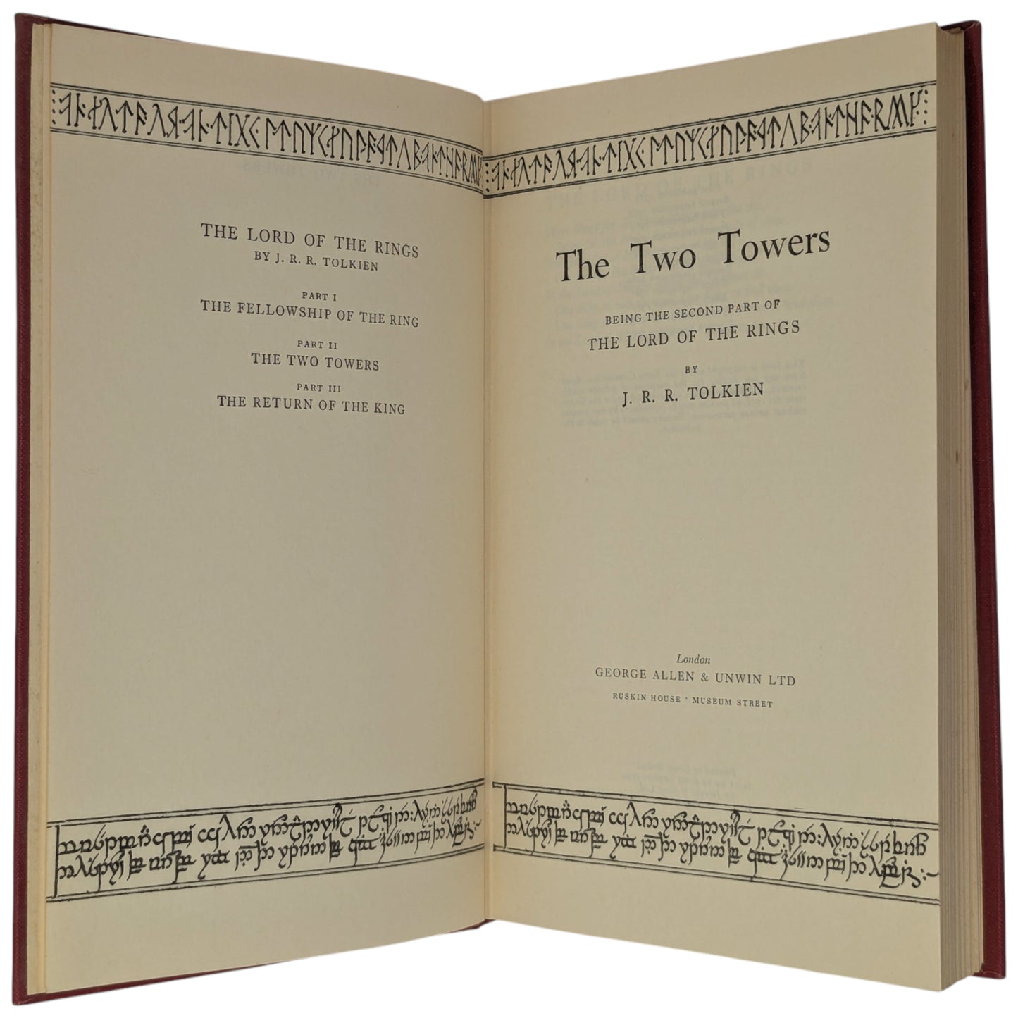 The Lord of the Rings Trilogy: The Fellowship of the Ring, The Two Towers, The Return of the King (Copy)