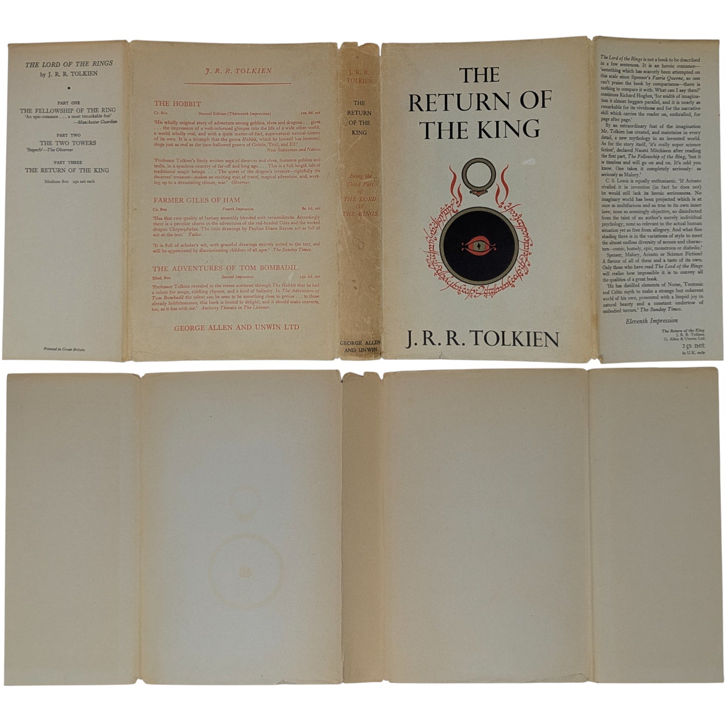 The Lord of the Rings Trilogy: The Fellowship of the Ring, The Two Towers, The Return of the King (Copy)
