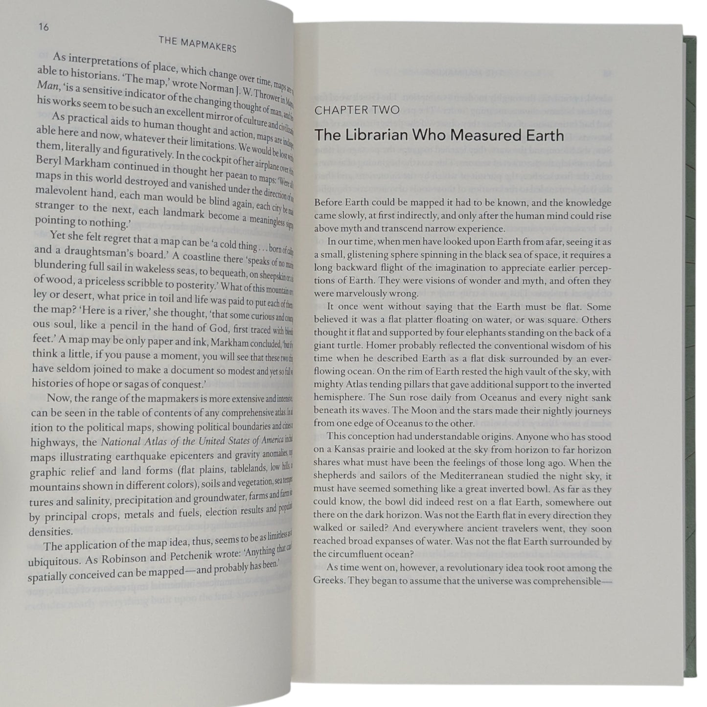 The Mapmakers: The Story of the Great Pioneers in Cartography from Antiquity to the Space Age