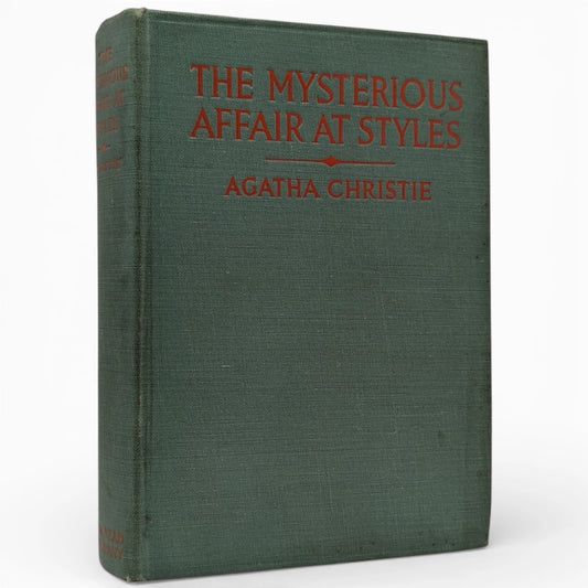 The Mysterious Affair at Styles: A Detective Story