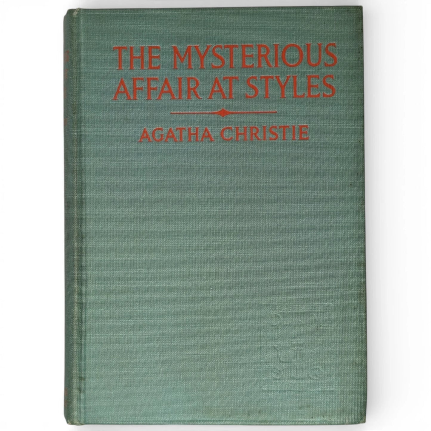 The Mysterious Affair at Styles: A Detective Story