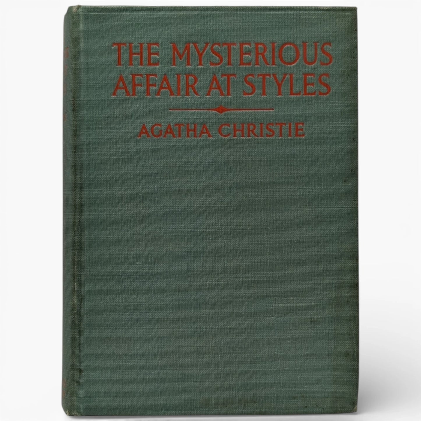 The Mysterious Affair at Styles: A Detective Story