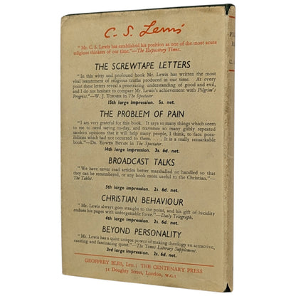 The Pilgrim's Regress