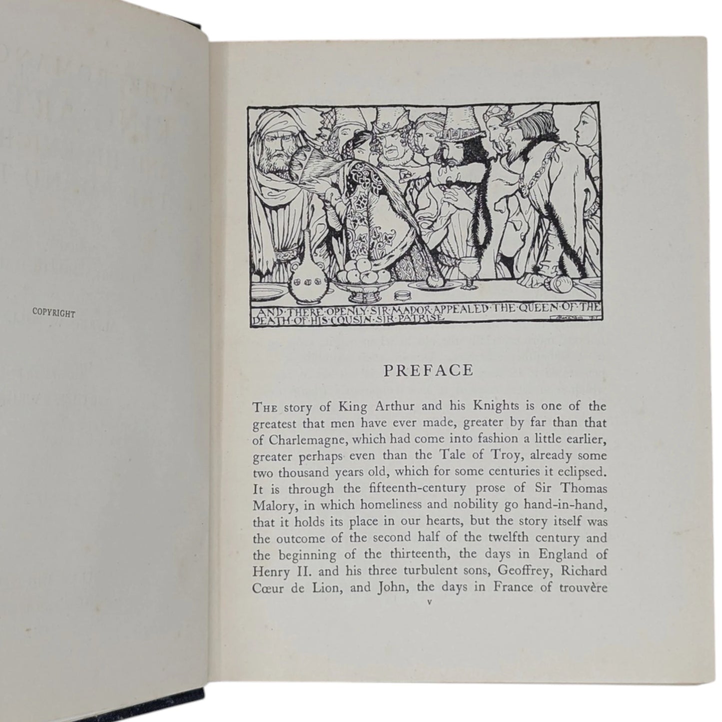 The Romance of King Arthur and his Knights of the Round Table