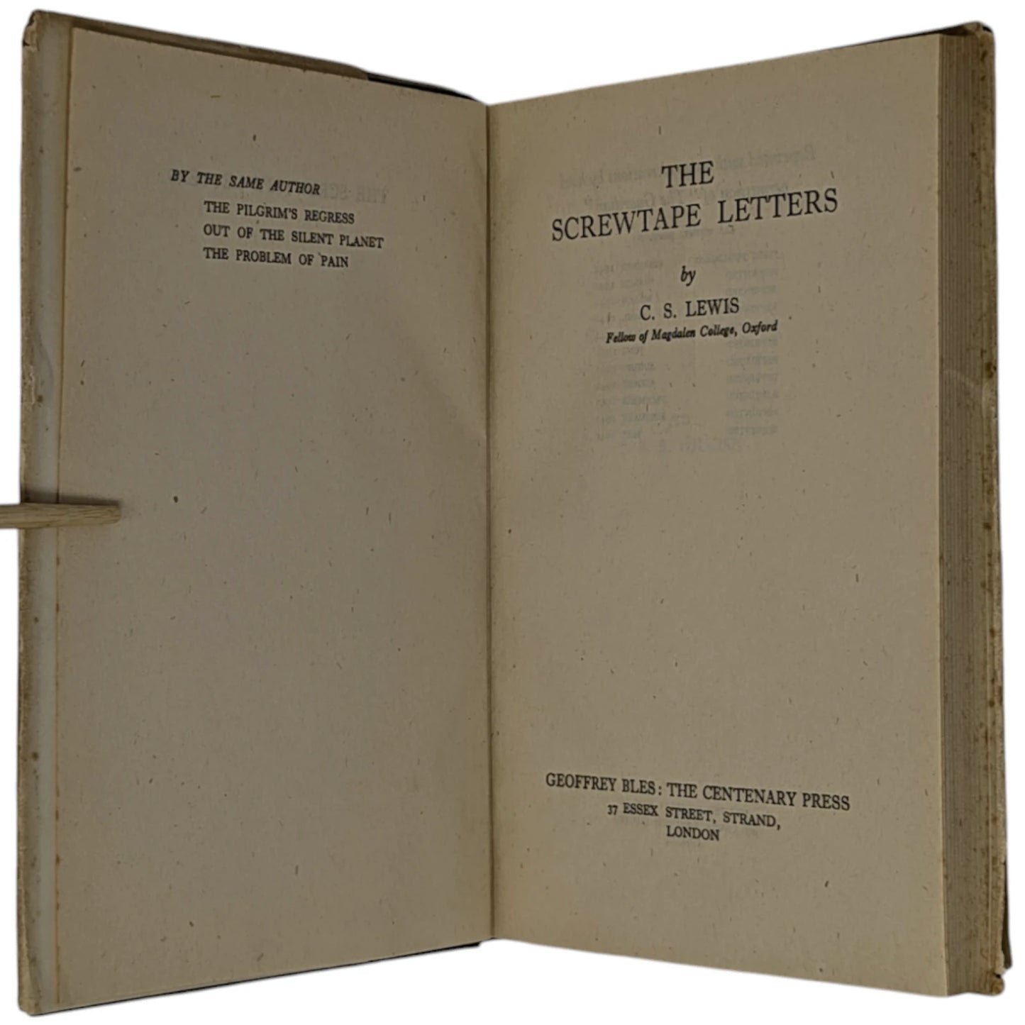 The Screwtape Letters