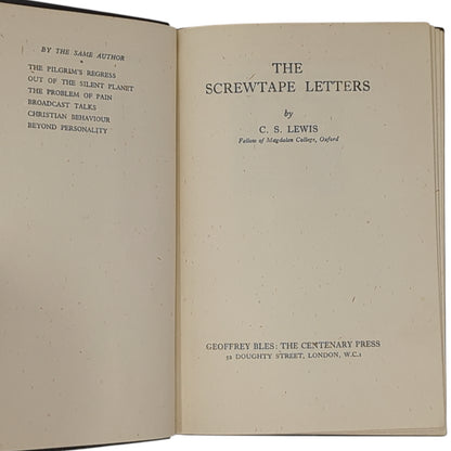The Screwtape Letters