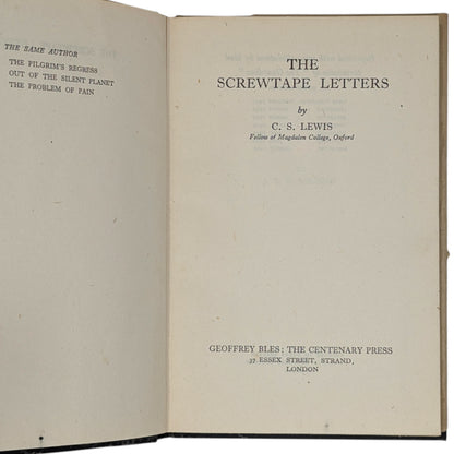 The Screwtape Letters