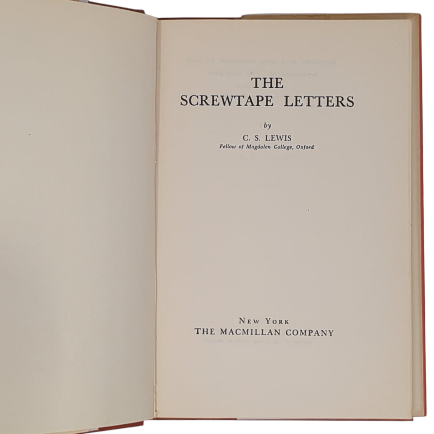 The Screwtape Letters