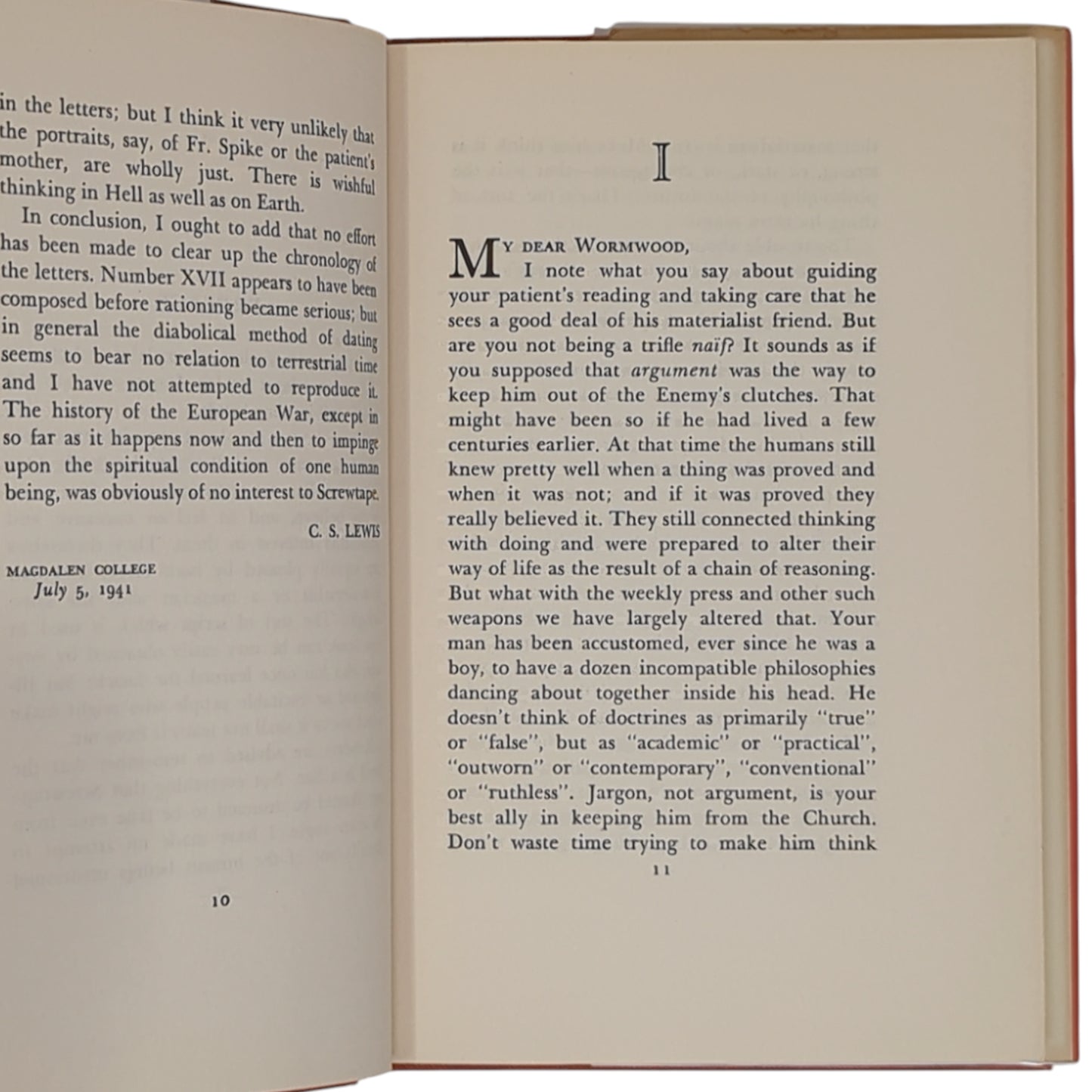 The Screwtape Letters