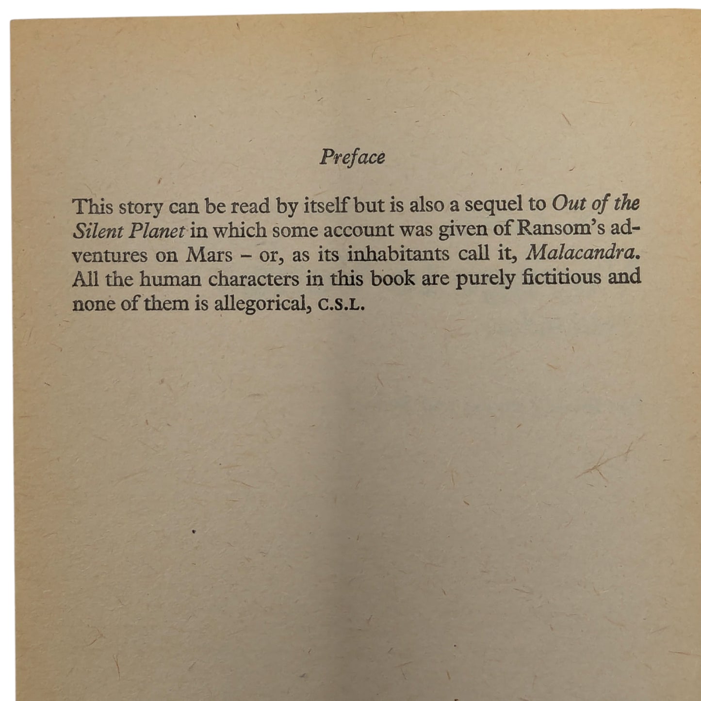 The Space Trilogy: Out of the Silent Planet, Perelandra and That Hideous Strength