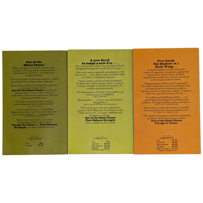 The Space Trilogy: Out of the Silent Planet, Perelandra and That Hideous Strength