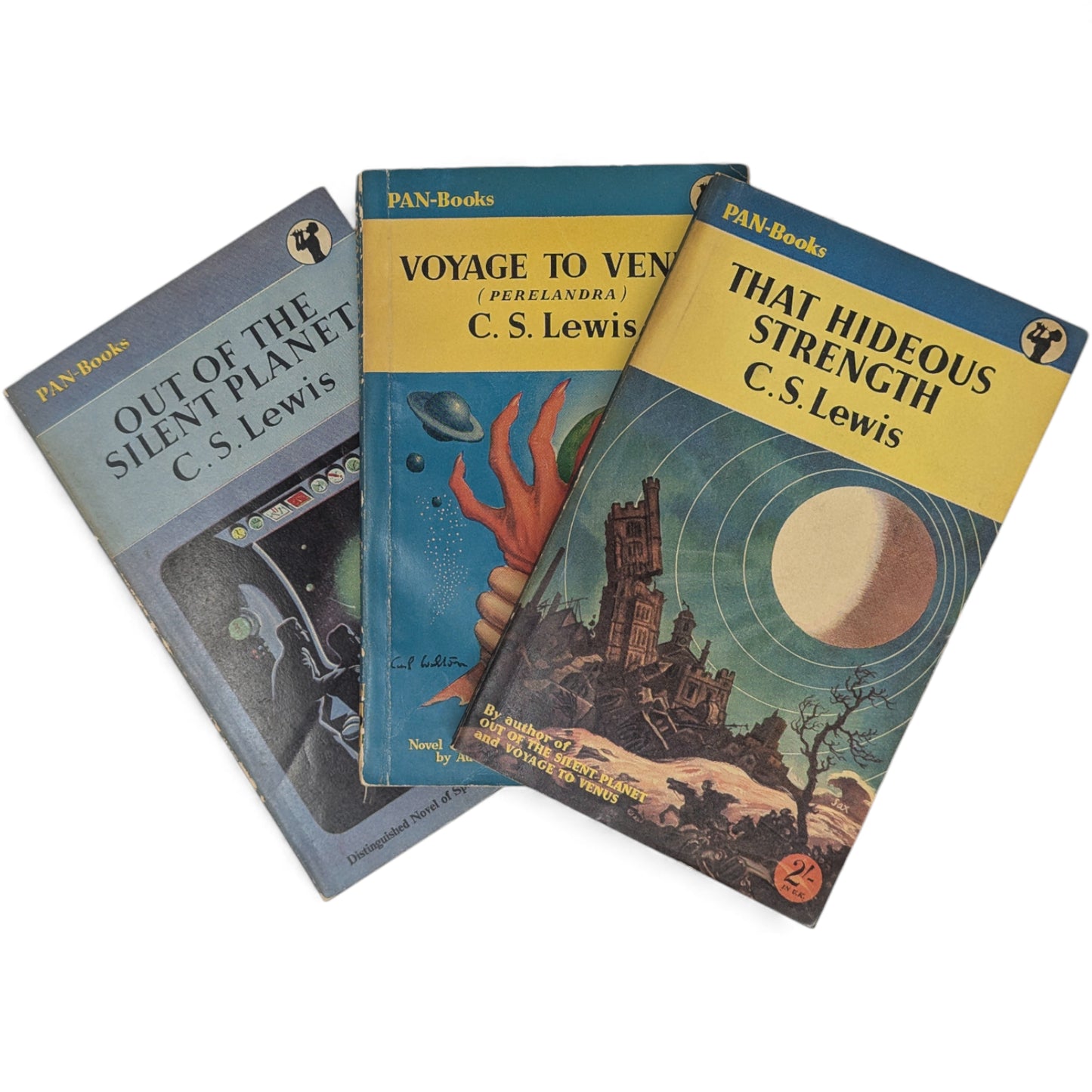 The Space Trilogy, C. S. Lewis, First Pan Paperback Edition, 1952 ...