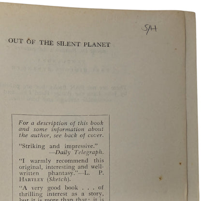 The Space Trilogy: Out of the Silent Planet, Perelandra and That Hideous Strength