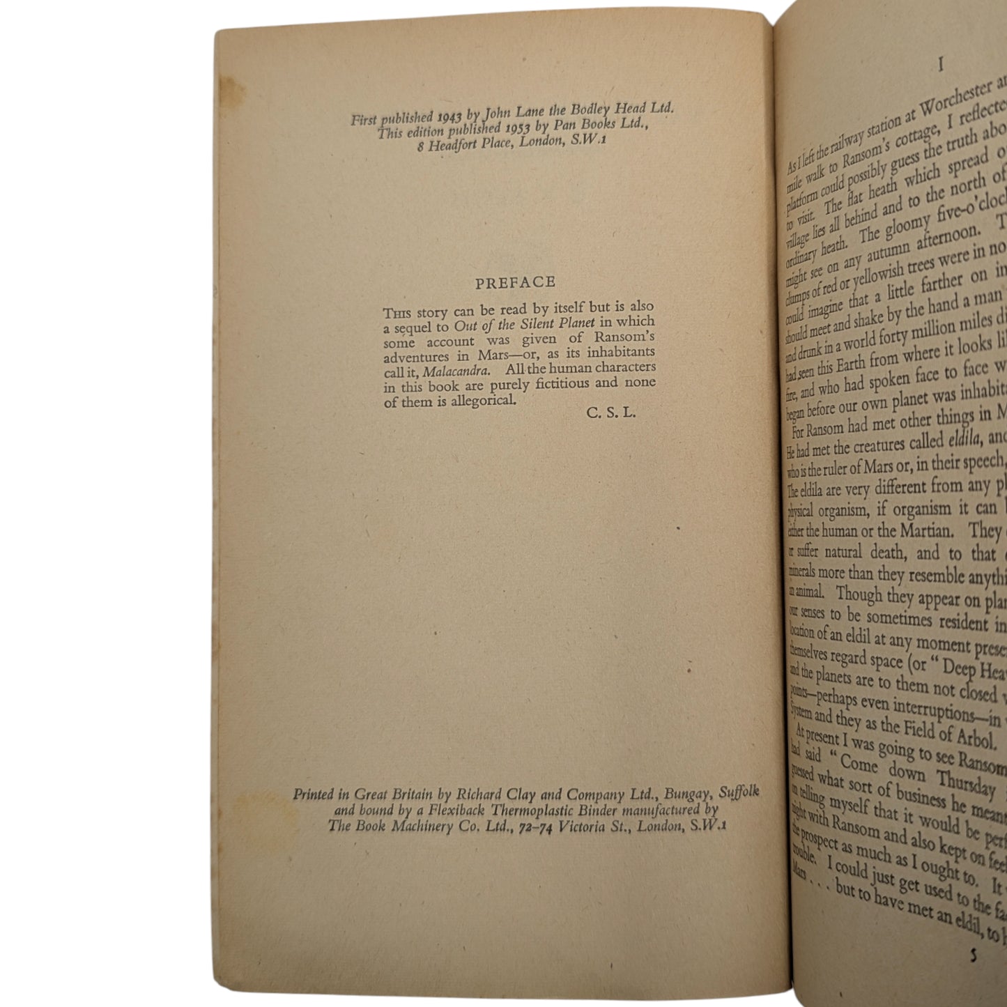 The Space Trilogy: Out of the Silent Planet, Perelandra and That Hideous Strength