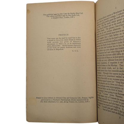 The Space Trilogy: Out of the Silent Planet, Perelandra and That Hideous Strength