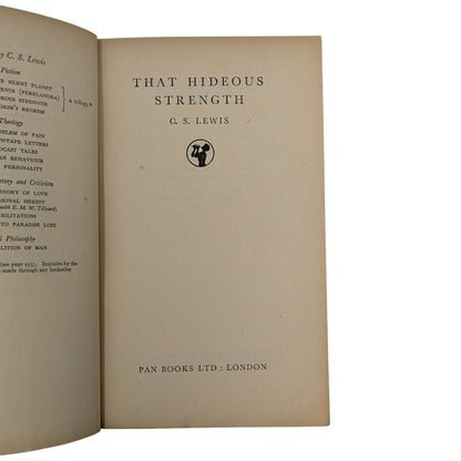 The Space Trilogy: Out of the Silent Planet, Perelandra and That Hideous Strength