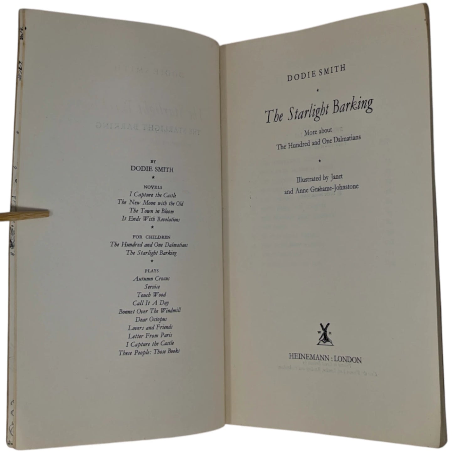 The Starlight Barking: More about The Hundred and One Dalmatians [Uncorrected Proof Copy]