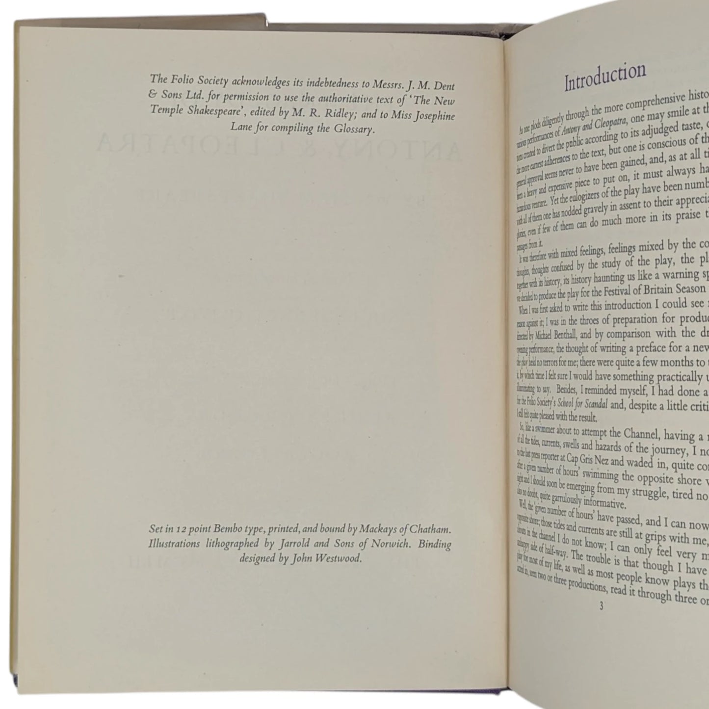 The Tragedy of Antony & Cleopatra