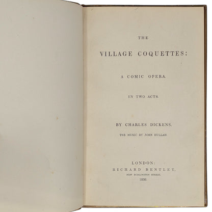 The Village Coquettes: A Comic Opera