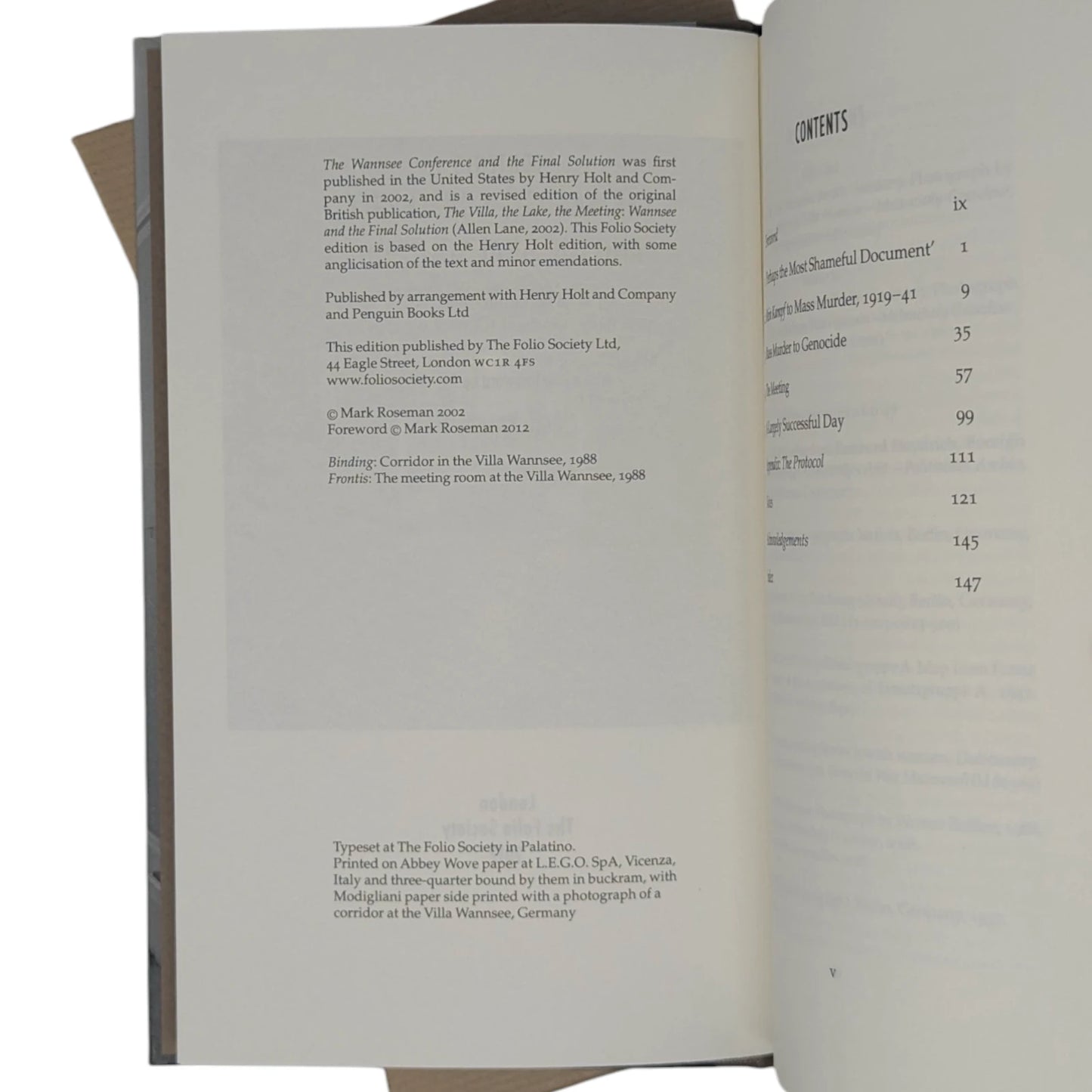 The Wannsee Conference and the Final Solution