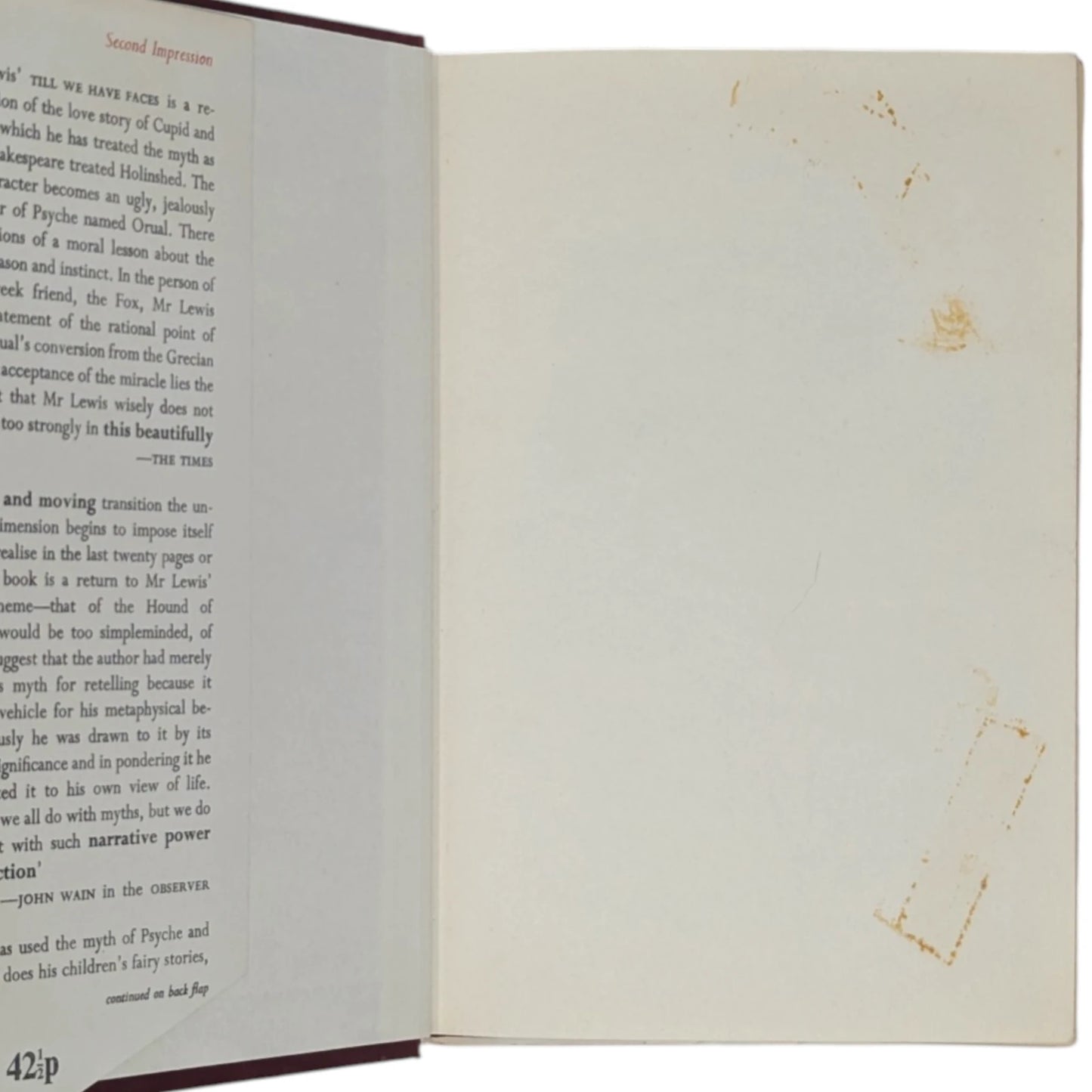 Till We Have Face Faces