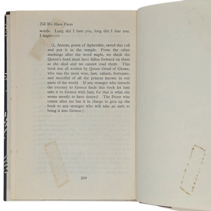 Till We Have Face Faces