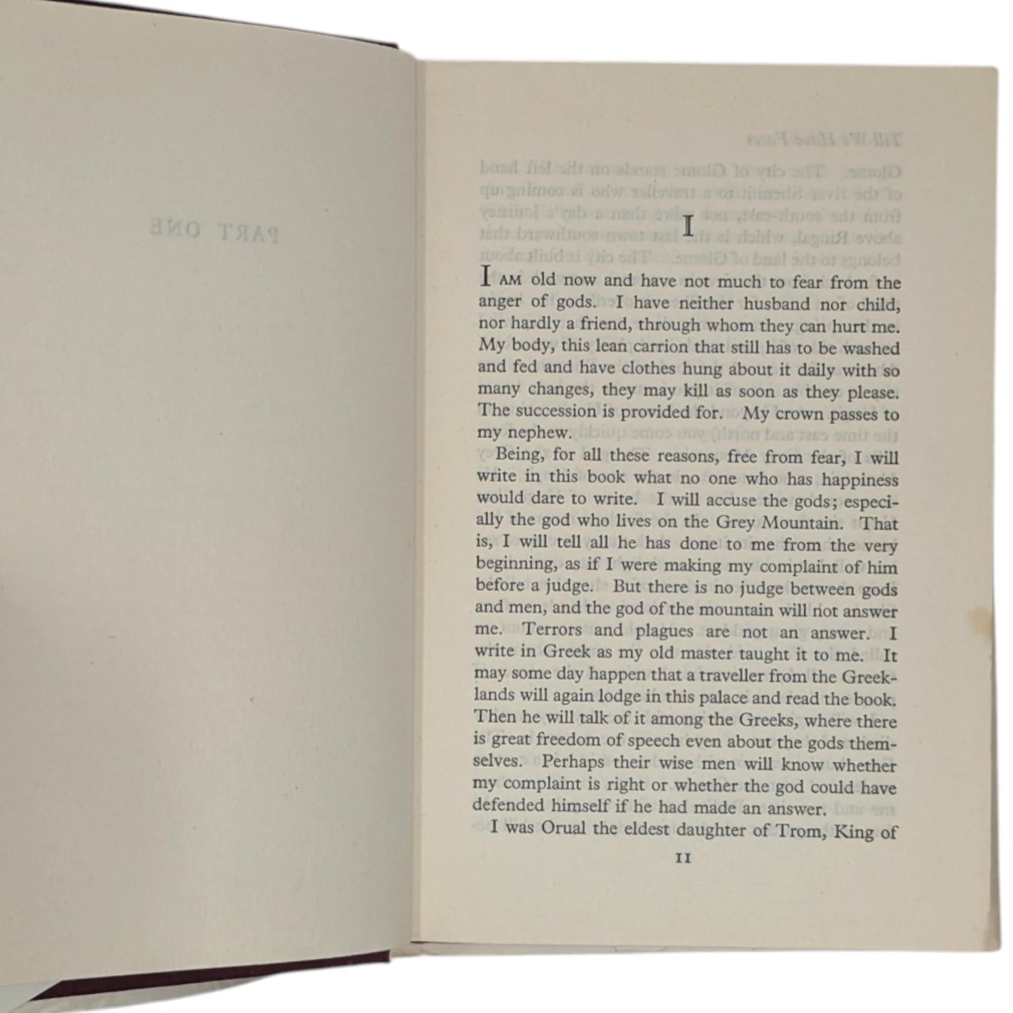 Till We Have Face Faces