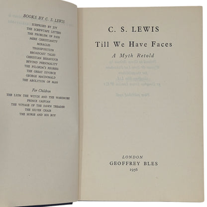 Till We Have Face Faces