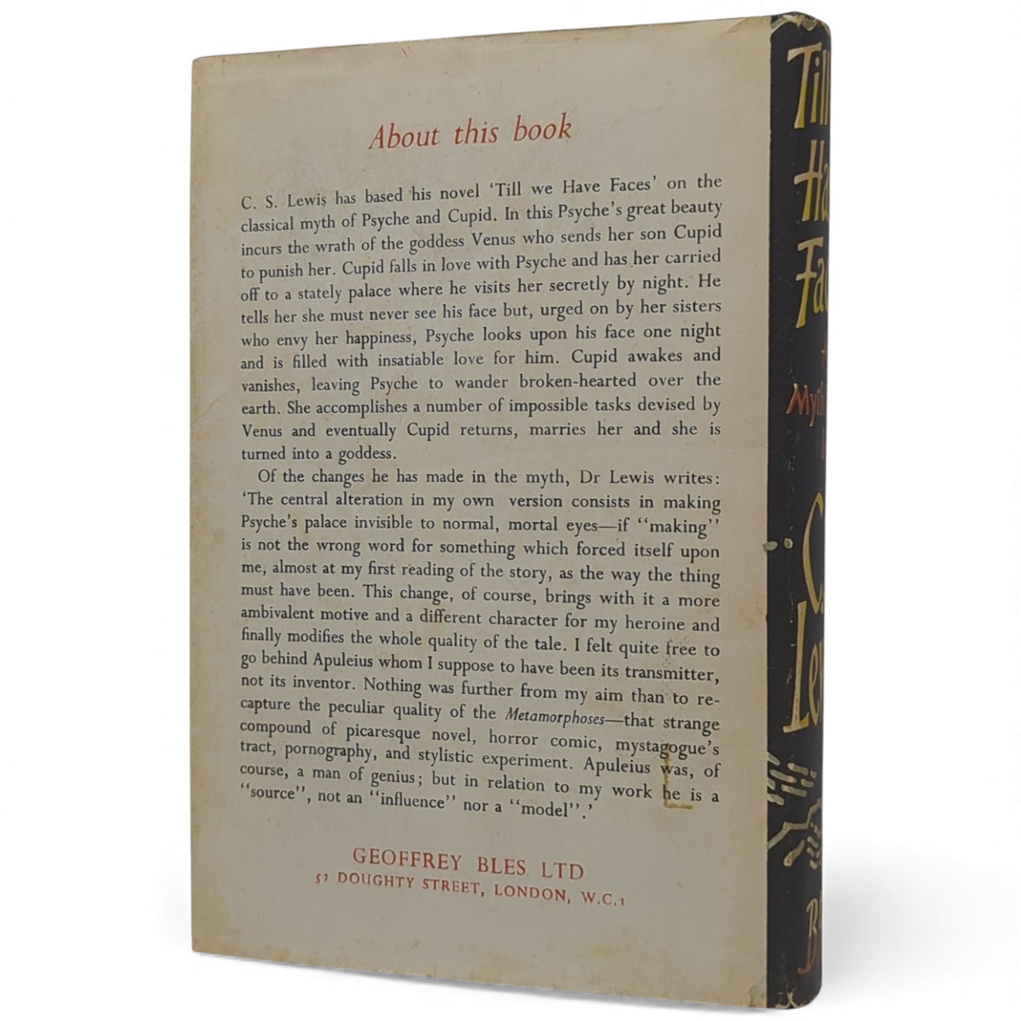 Till We Have Face Faces