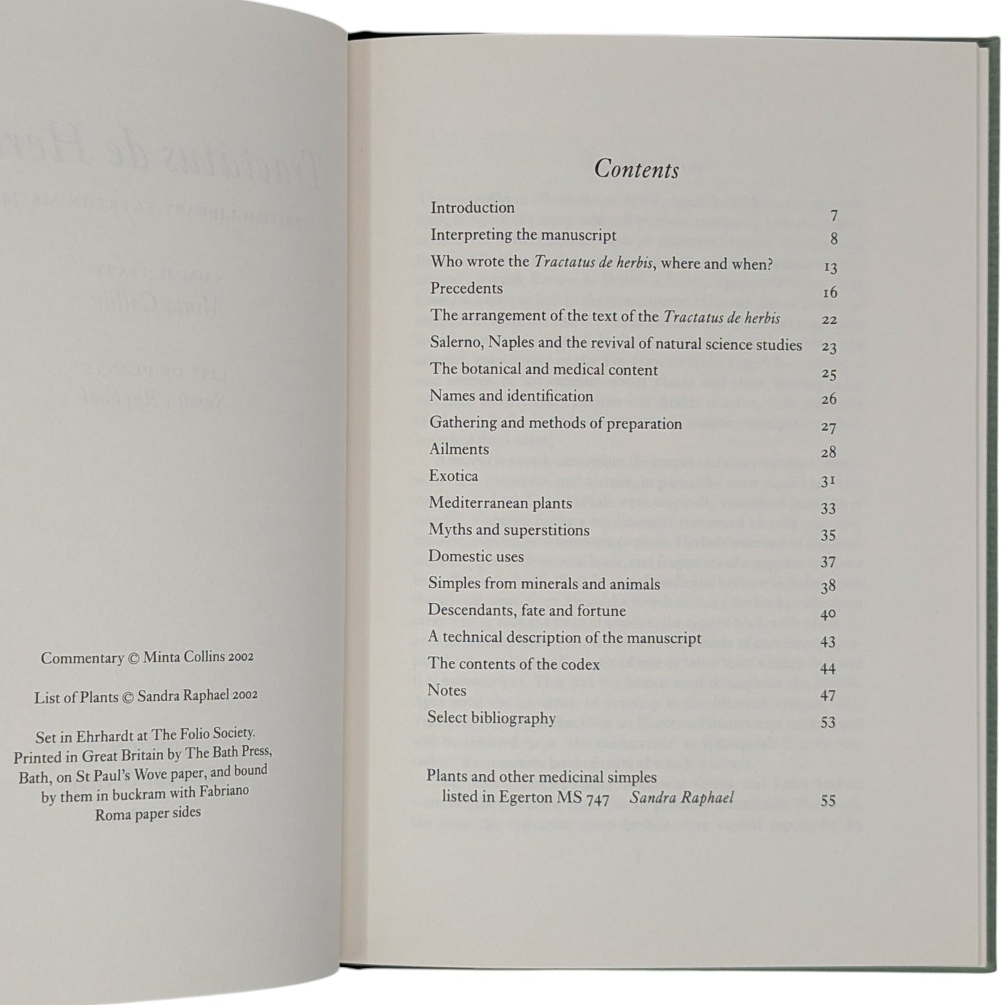 Tractatus de Herbis, Egerton MS 747