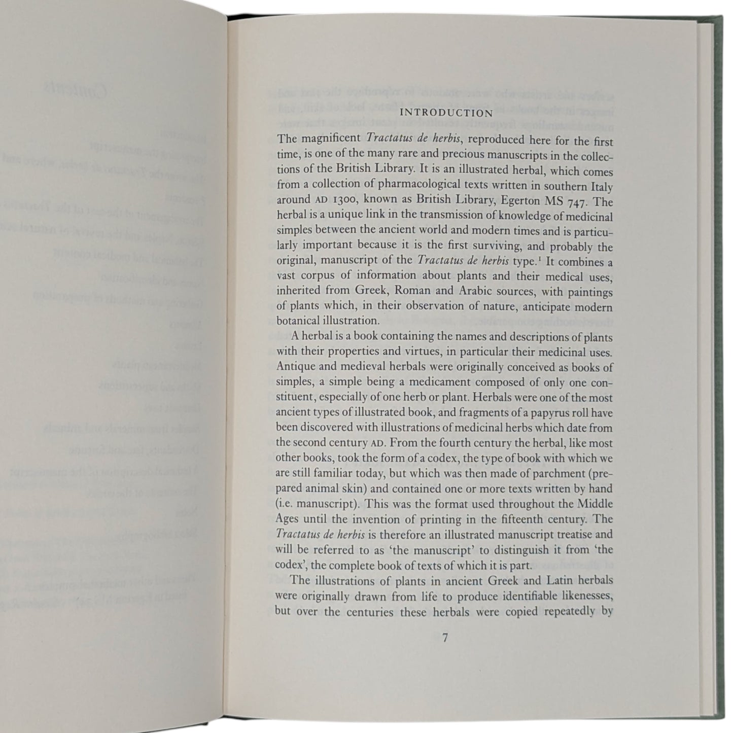 Tractatus de Herbis, Egerton MS 747