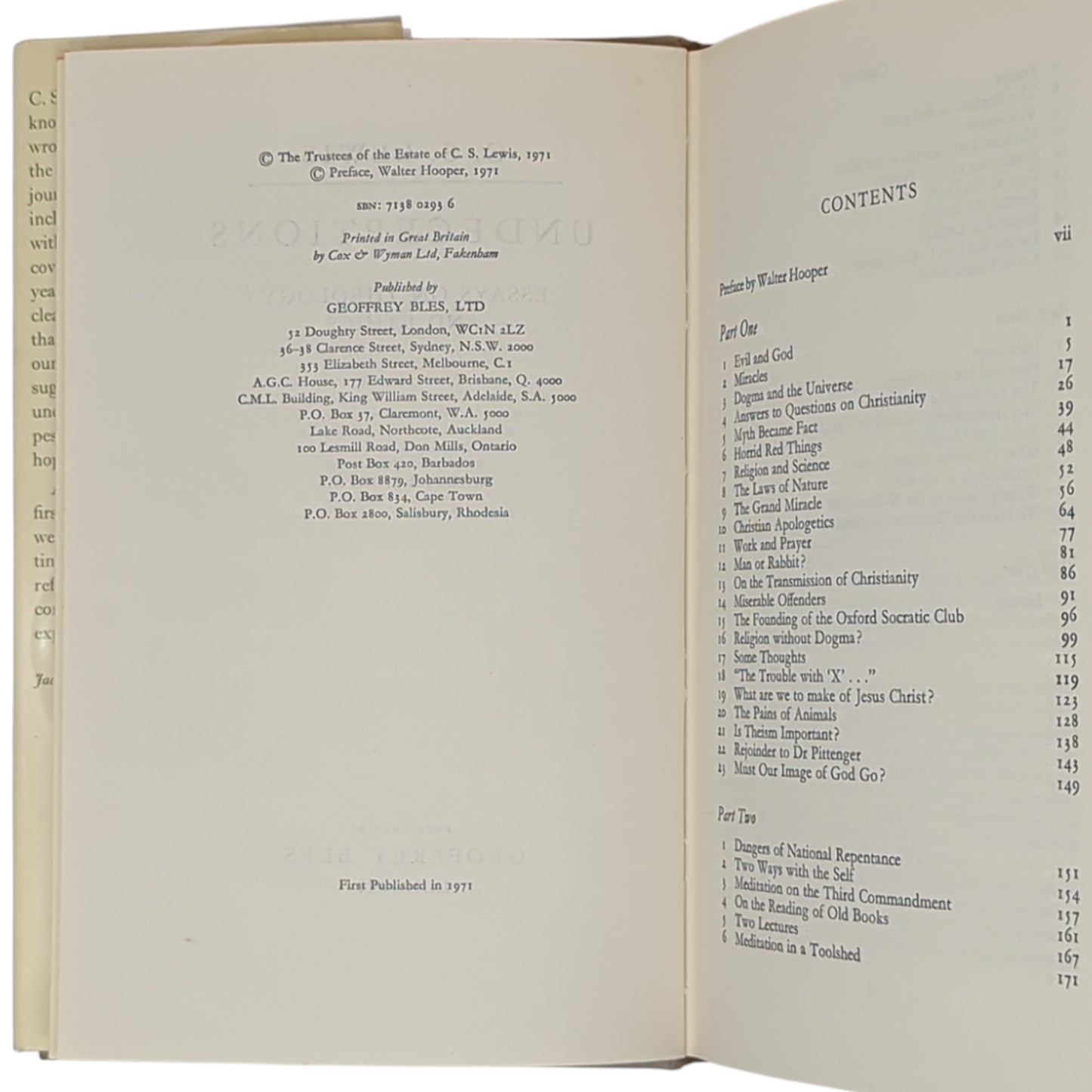 Undeceptions: Essays on Theology and Ethics