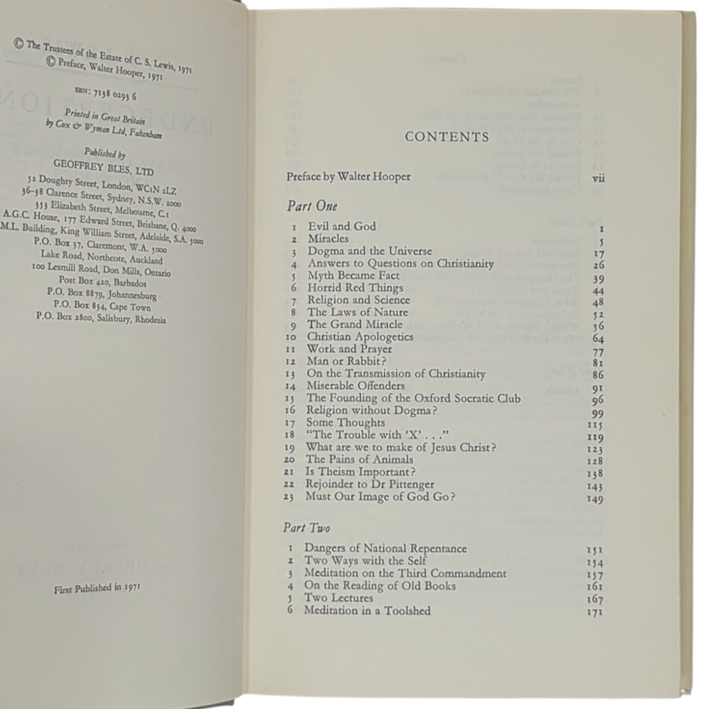 Undeceptions: Essays on Theology and Ethics