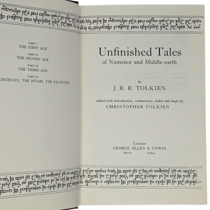 Unfinished Tales of Numenor and Middle-earth