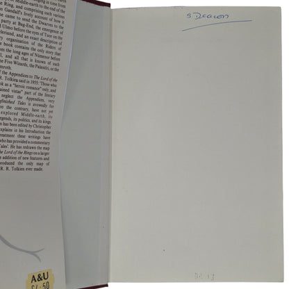 Unfinished Tales of Numenor and Middle-earth