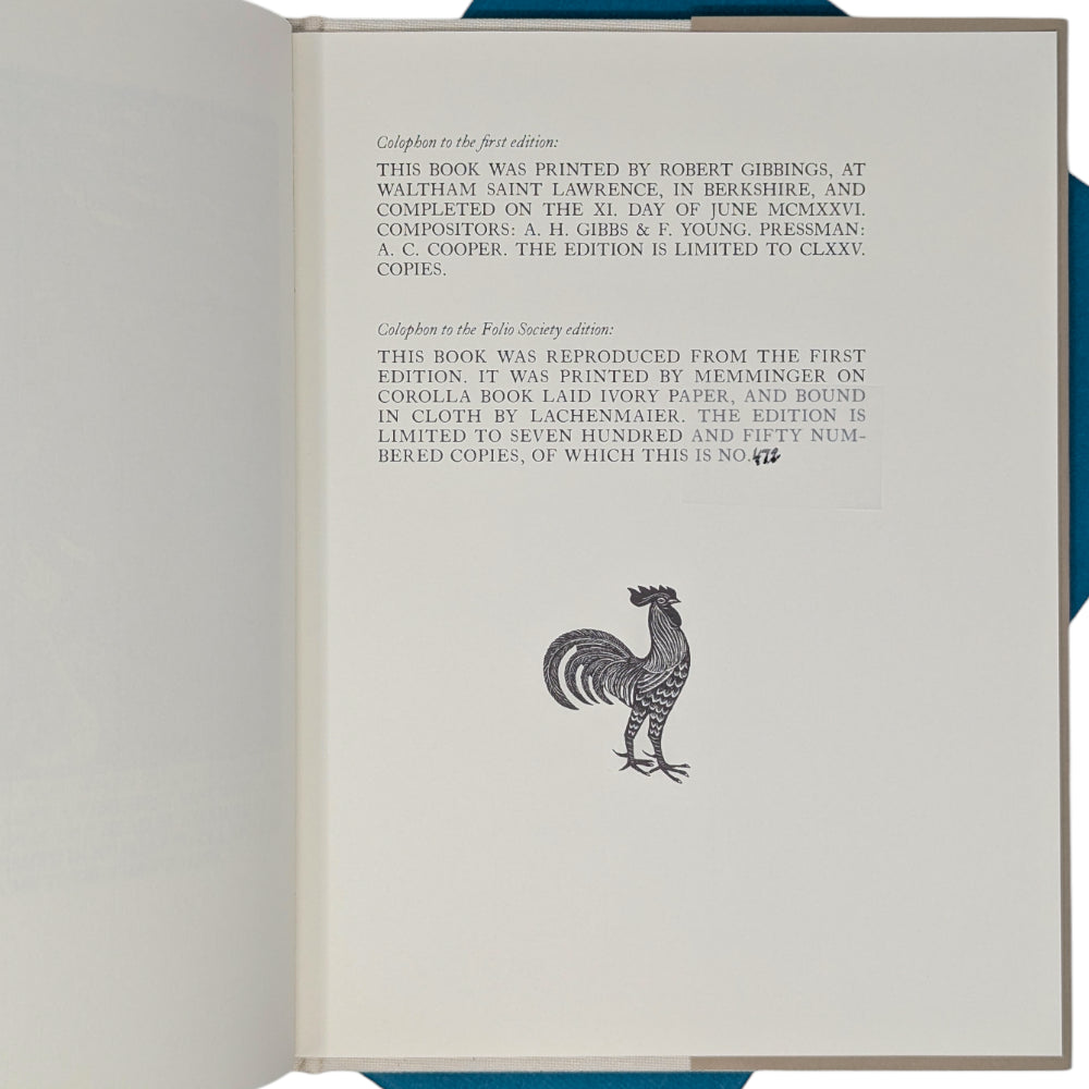 Fine Press Classics: Genesis; The Book of Jonah; The Song of Songs