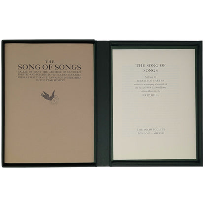 Fine Press Classics: Genesis; The Book of Jonah; The Song of Songs