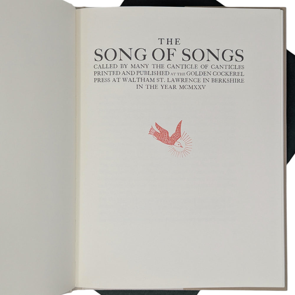 Fine Press Classics: Genesis; The Book of Jonah; The Song of Songs