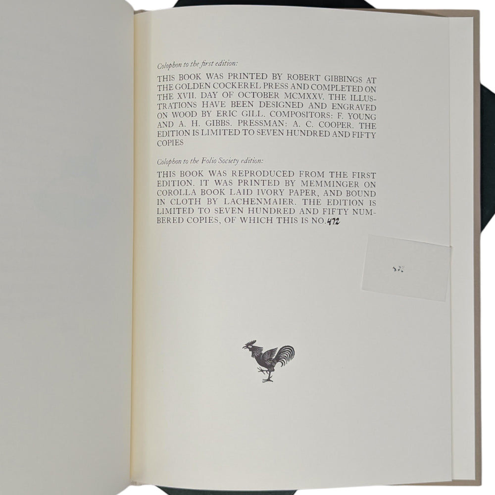 Fine Press Classics: Genesis; The Book of Jonah; The Song of Songs