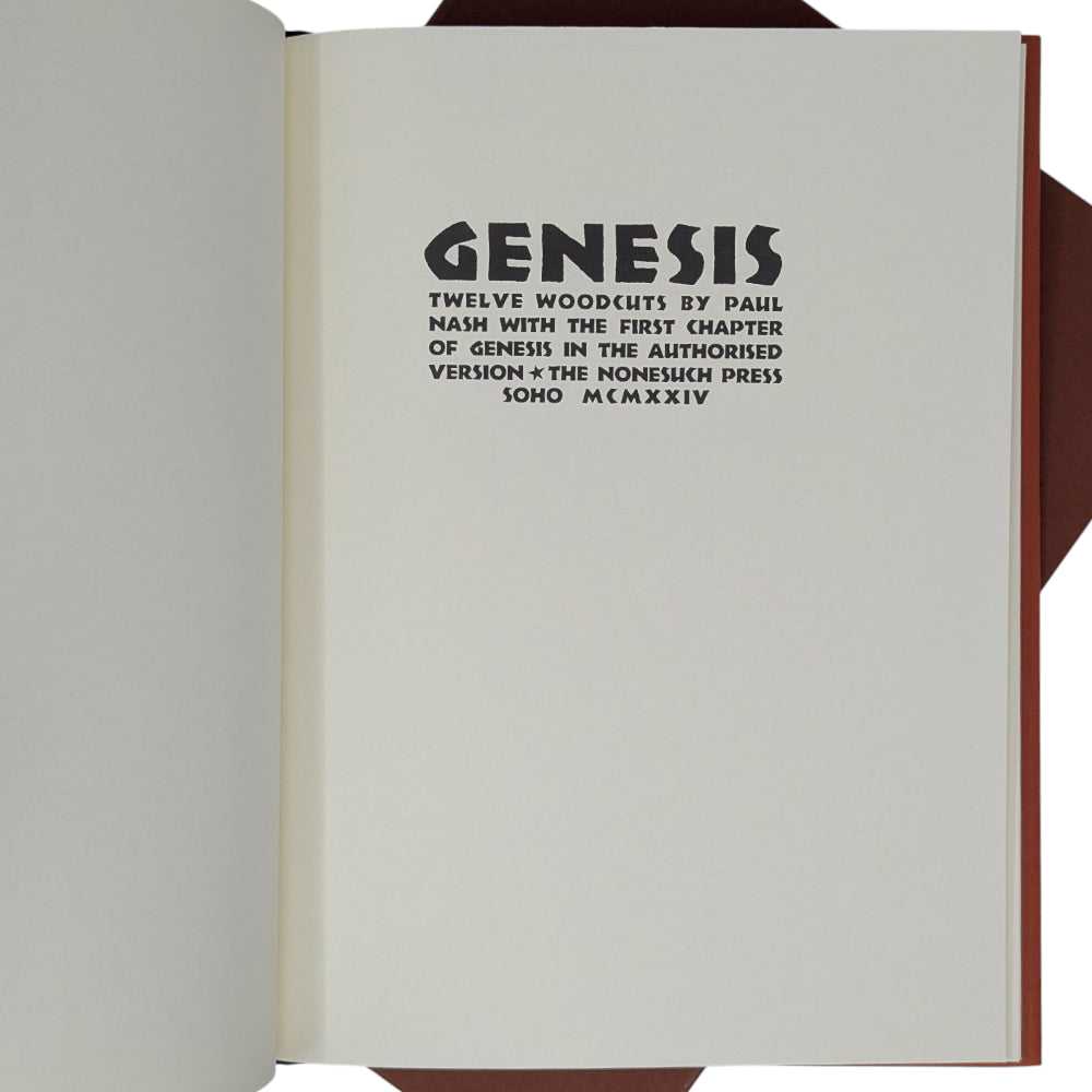 Fine Press Classics: Genesis; The Book of Jonah; The Song of Songs