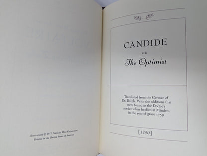 Candide and Zadig