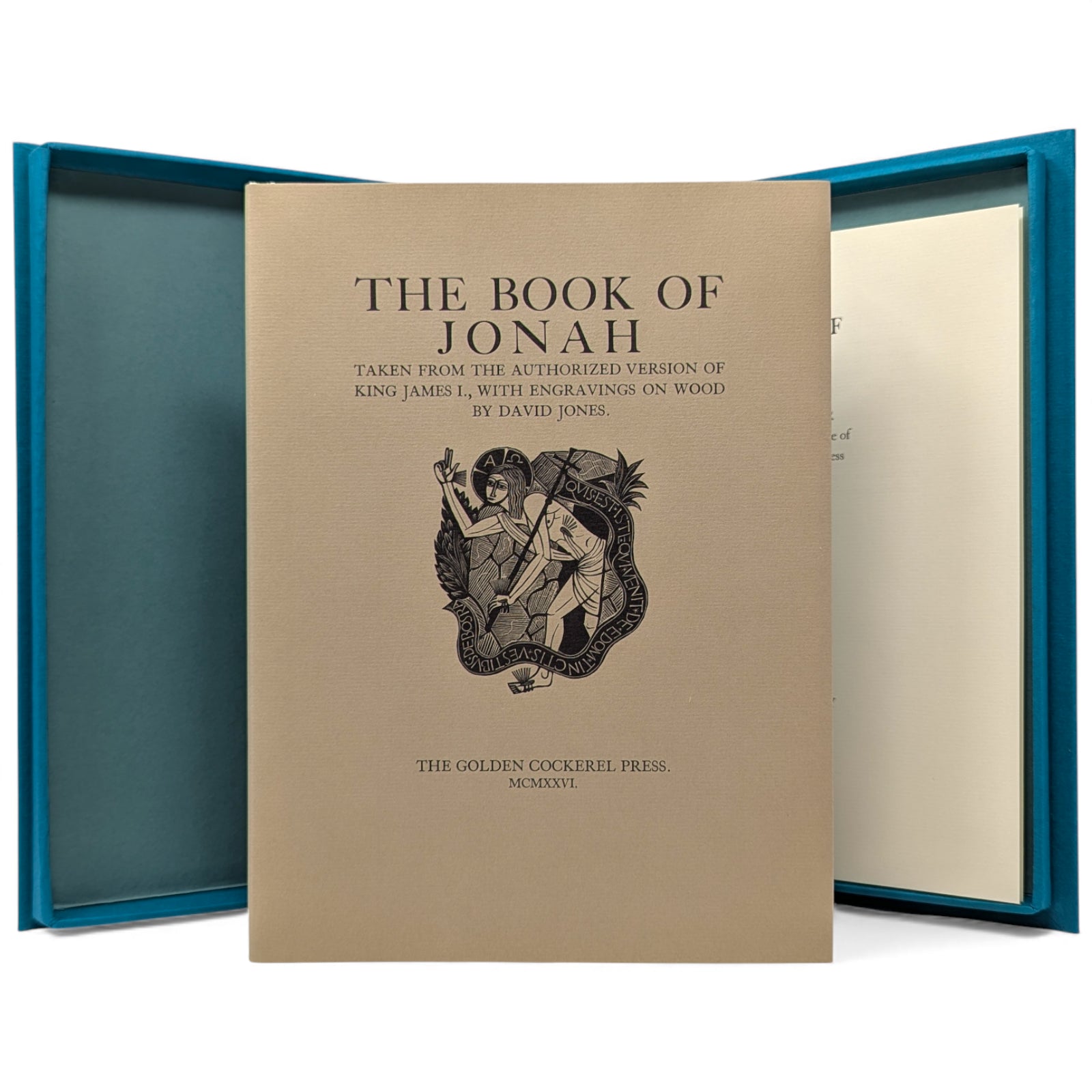 The Book of Jonah, David Jones Engravings, Folio Society Limited ...