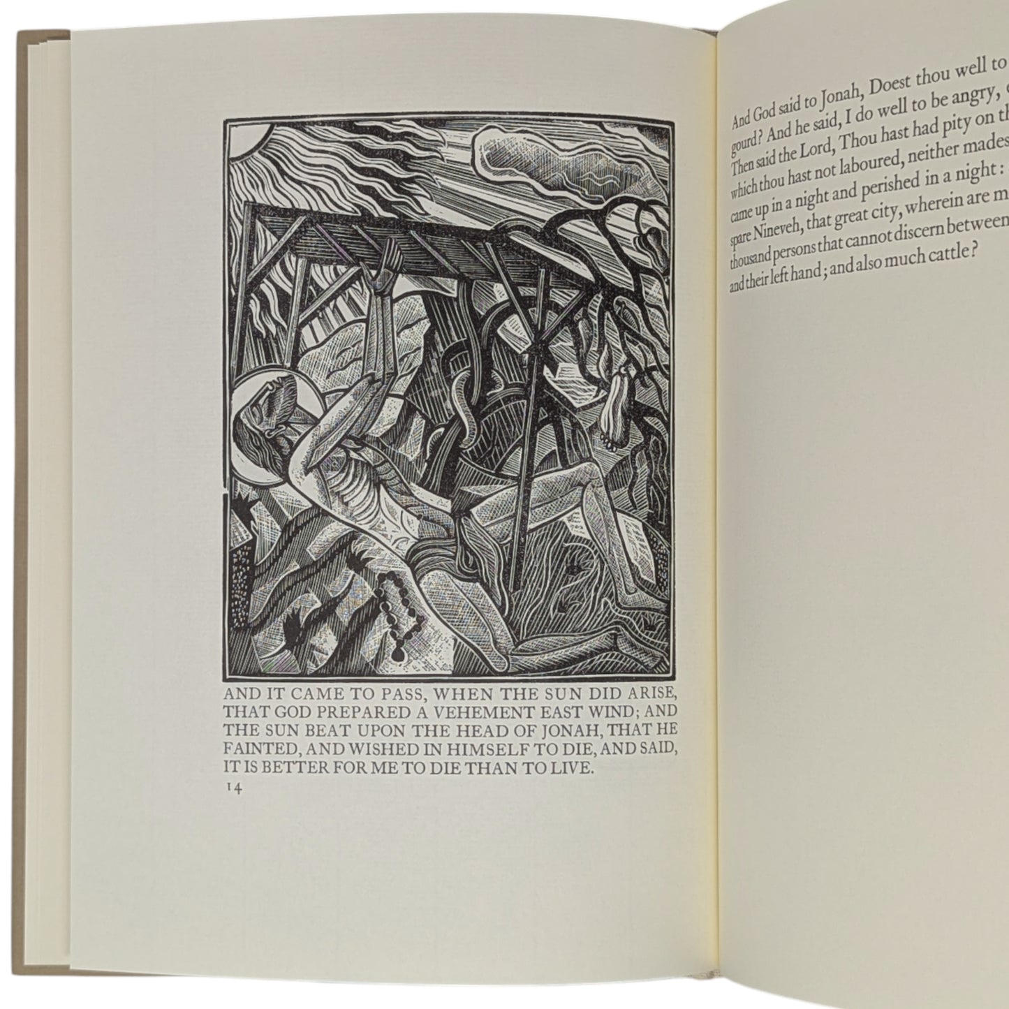 The Book of Jonah, David Jones Engravings, Folio Society Limited ...