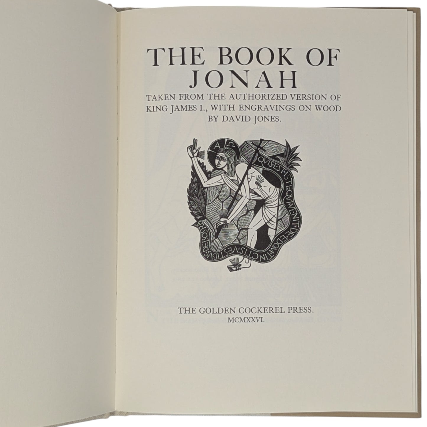 The Book of Jonah (Fine Press Classics)