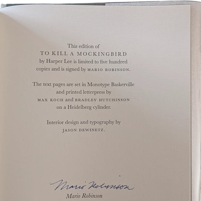 To Kill a Mockingbird